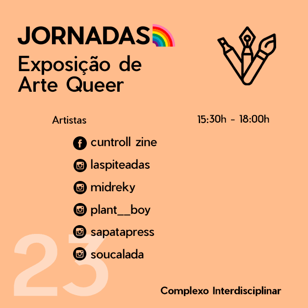 Thumbnail da capa do evento Exposição de Arte Queer