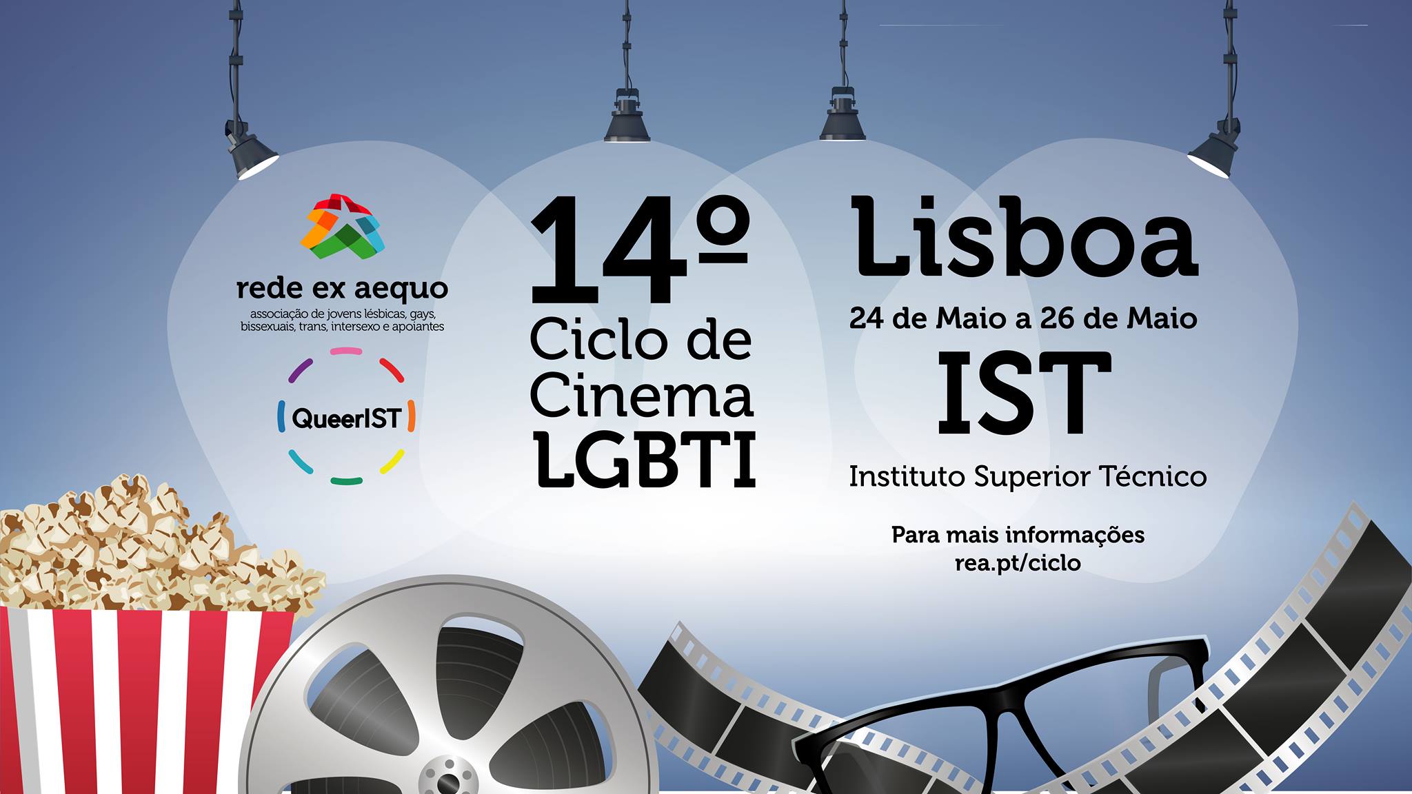 Thumbnail da capa do evento 14.º Ciclo de Cinema LGBTI+ em Lisboa