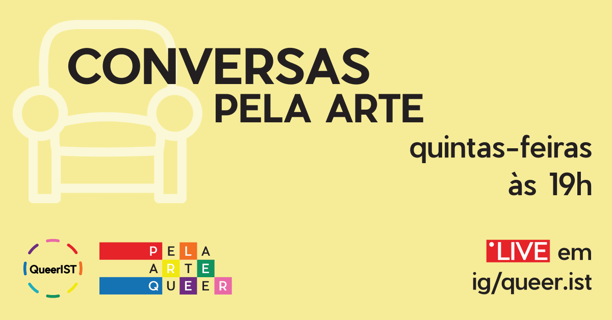 Capa da série de eventos Conversas Pela Arte