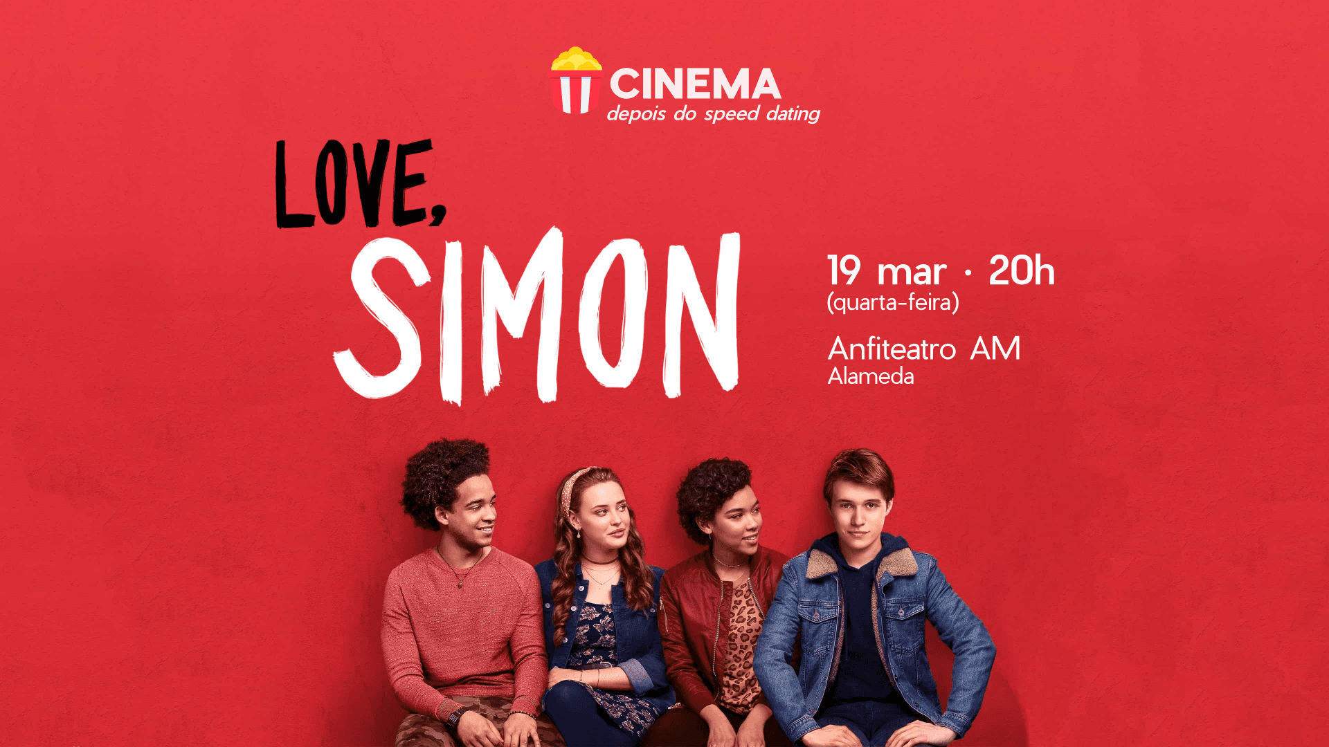 Thumbnail da capa do evento Love, Simon