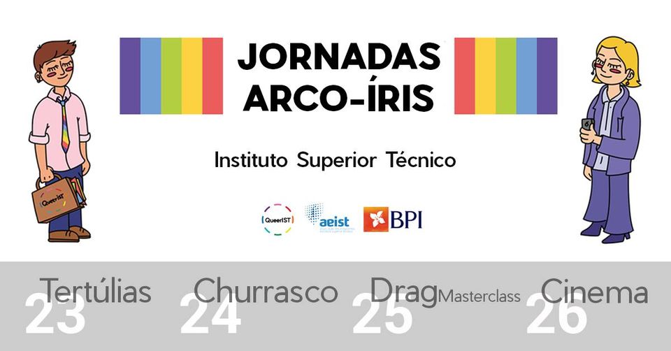 Capa da série de eventos Jornadas Arco-Íris 2019