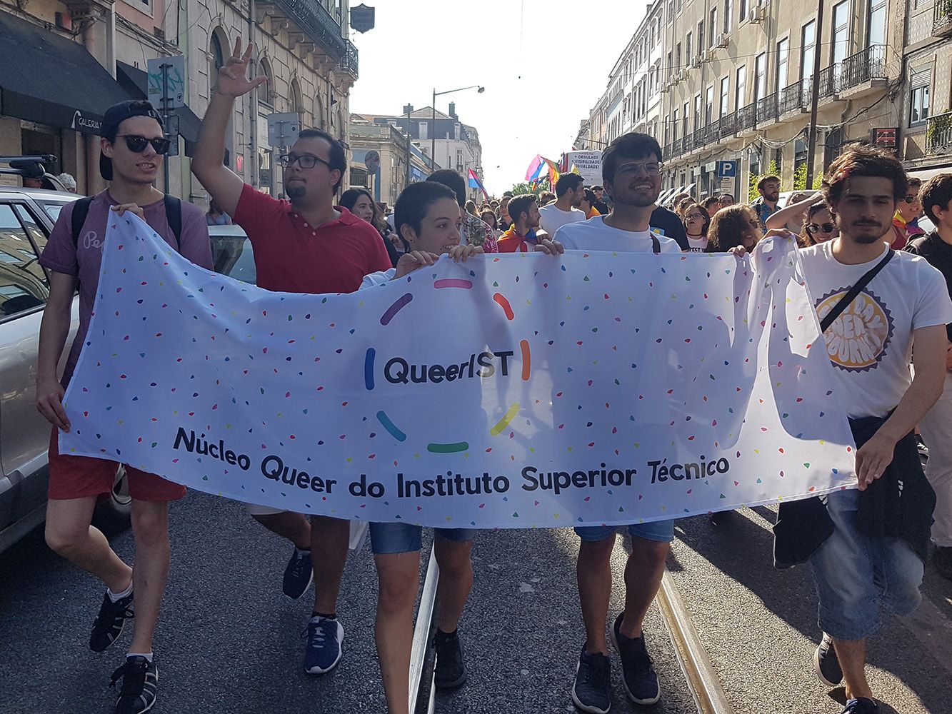 Capa de Marcha do Orgulho LGBTI+ de Lisboa