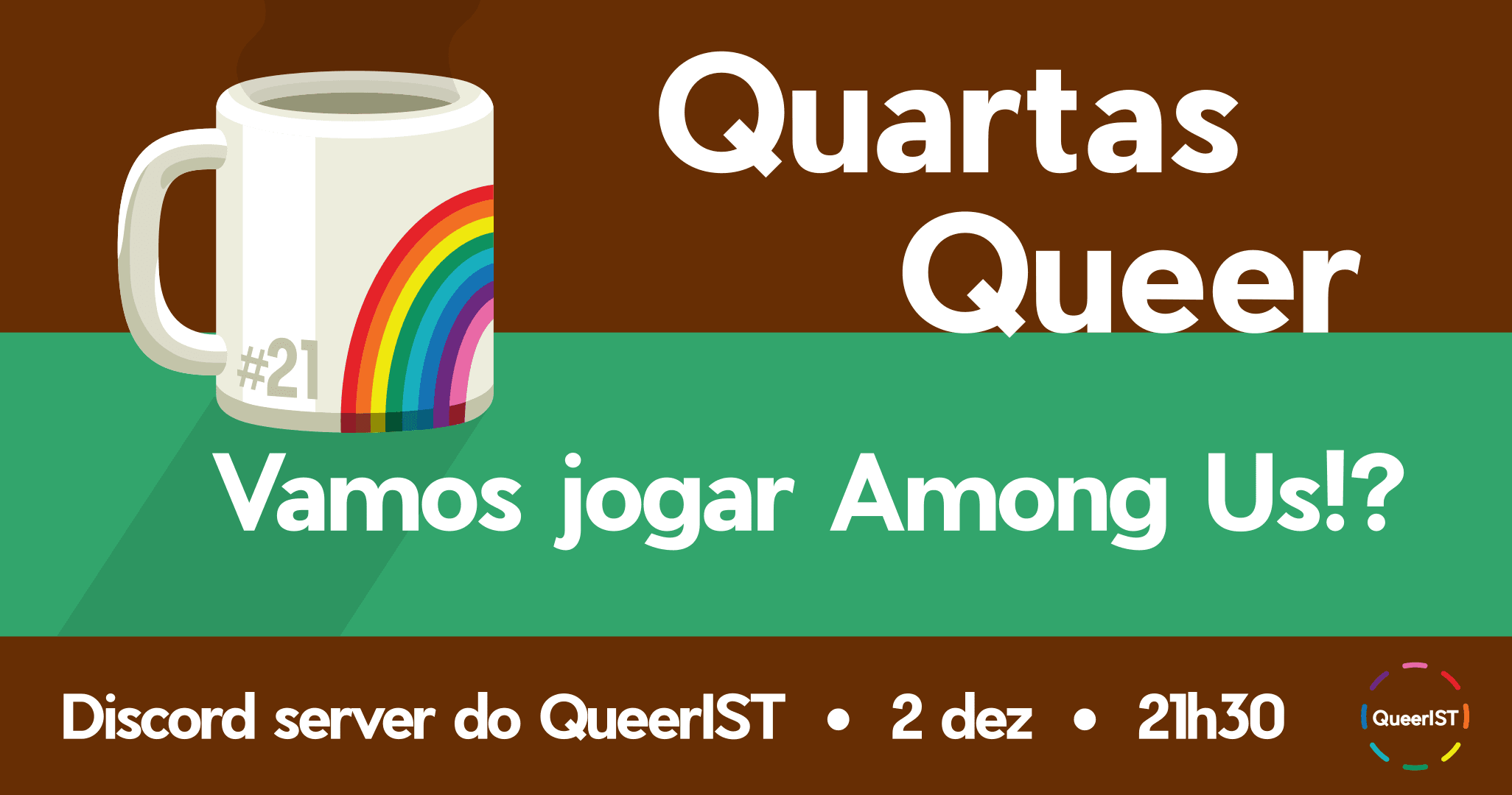 Thumbnail da capa do evento Vamos jogar Among Us!? #21