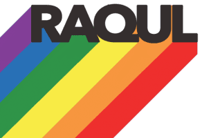 Logo de Rede de Ação Queer Universitária de Lisboa