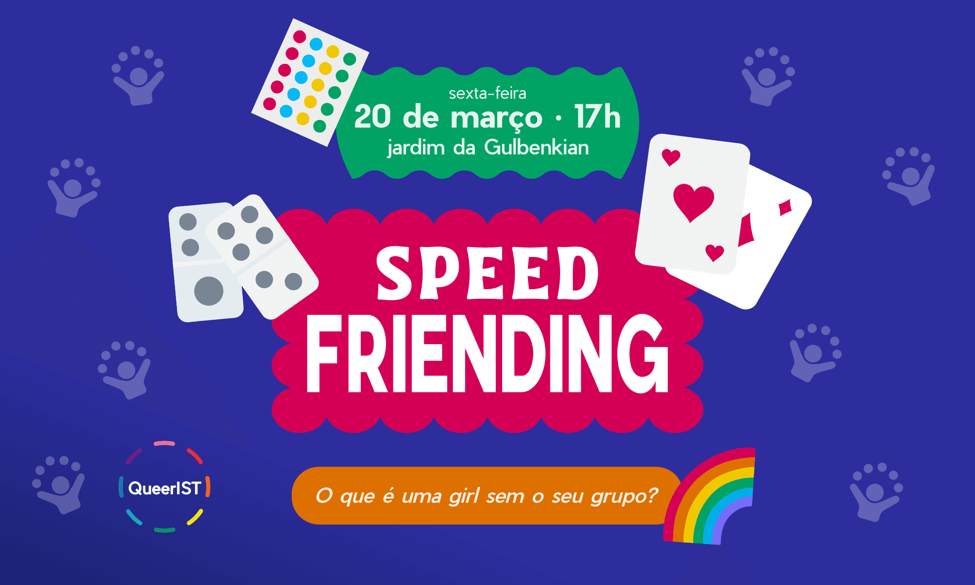 Thumbnail da capa do evento Speed Friending